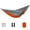 Orange, variant on Large Outdoor Ice Silk Mesh Hammock 106x55 Inches Breathable Anti-Flip Camping Swing for Backyard Orange