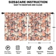 thumbnail image 2 of Blackout Kids Curtains,Pioneer Flower Childrens Insulated Curtains Set Of 2,Bedroom Essentials,Toddler Room Decor 52x63in(132x160cm), 2 of 4