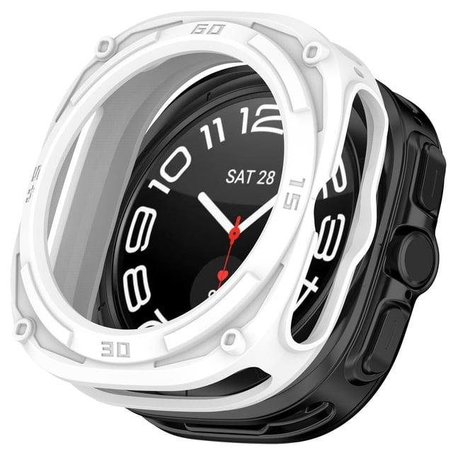 Semi Covered Hollowed Out Case for Smartwatch Thermoplastic Polyurethanes for Style Enhancement