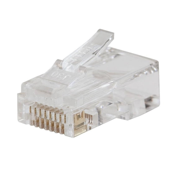 Klein Tools Pass-Thru Data Plug. Cat6 10 Pk