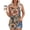 Floral print, variant on Women's Crew-Neck Sleeveless Fashion Floral Print Plus Size Casual Tops Summer Loose Comfy Women's Tank Tops