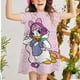 thumbnail image 1 of Vestido de niña, vestido de verano para niña, vestido de princesa para niña de 2 a 12 años, vestido informal con estampado de Donald, precio bajo para mujer 5T heqiyong CONDUJO, 1 of 2