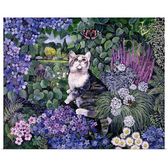 Great BIG Canvas | Rolled Hilary Jones Poster Print entitled Bubbles