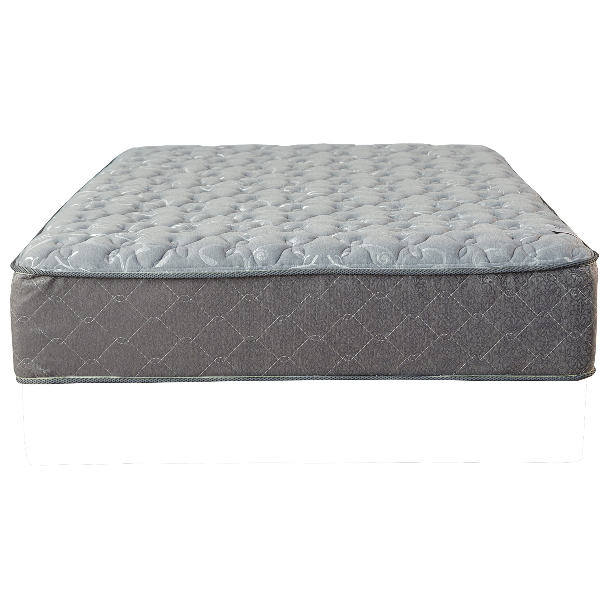 GOWTUN 11-Inch Firm Foam Encased Euro Top Gel Infused Mattress and 8-Inch Wood Box Spring/Foundation Set, No Assembly Required, King Size