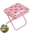 thumbnail image 5 of OIUR Outdoor Folding Stool with Carry Bag Portable Lightweight Heavy Duty Camping Backpacking Beach Picnic Fishing Collapsible Chair Seat, 5 of 7
