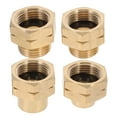 thumbnail image 1 of 4 Pcs Adaptateur Propane Professionnel pour Remplissage de Gaz Convertisseur de Réservoir de Gaz Résistant à l'Usure Adaptateur de Fournaise Extérieure Petit Convertisseur Propane pour Fournitures de Camping (Norme EU), 1 of 6