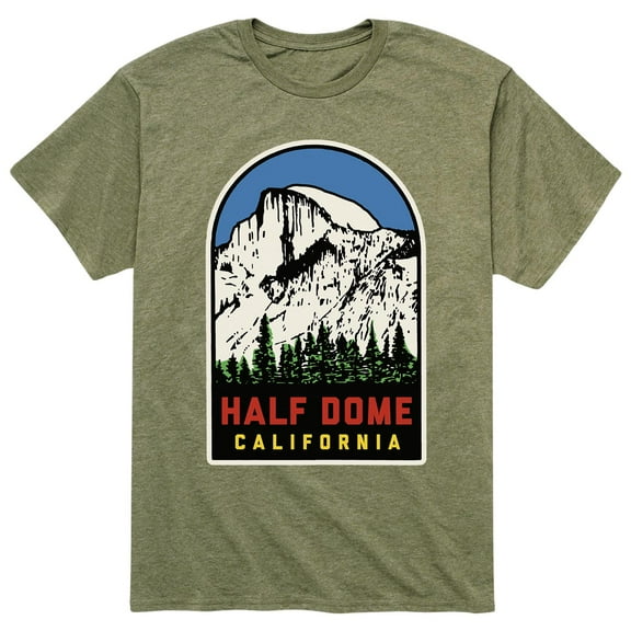 Instant Message - Half Dome California - Men's Short Sleeve Graphic T-Shirt