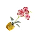 thumbnail image 4 of Inteprter Durabilidad de larga duración Flores artificiales para la decoración de la boda Bajo mantenimiento ABS Bonsai Maceta artificial Type2 NO2, 4 of 6