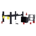 thumbnail image 3 of Garage Lift Set Model Car Garage Repair Shop Decor Accessory Lifelike PP Material for Miniature Scene Hobby Collectors, 3 of 6