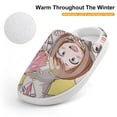 thumbnail image 4 of My Hero Academia Kid's Cotton Slippers Winter Warm Soft Plush Slippers with Rubber Sole Non-Slip Indoor Outdoor Slip on Shoes Fluffy House Slippers For Boys Girls Teen, 4 of 8