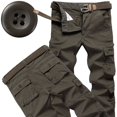 thumbnail image 1 of Pantalones tácticos para hombre, Pantalón Cargo informal para deportes al aire libre, trabajo, Joggers de alta calidad, pantalones de chándal coreanos para senderismo, 1 of 5