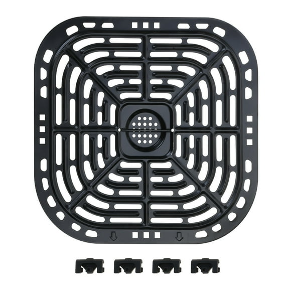 For 4QT Cooking Air Grills Tray Crisper Plate, Grade Stainless Steel, Easy To Cleans Accessory 7.3 Inch