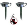 thumbnail image 1 of Ultrasonic Deer Repeller - Pack Of 2 - Solar Powered - Get Rid Of Deer In 48 Hours, 1 of 4