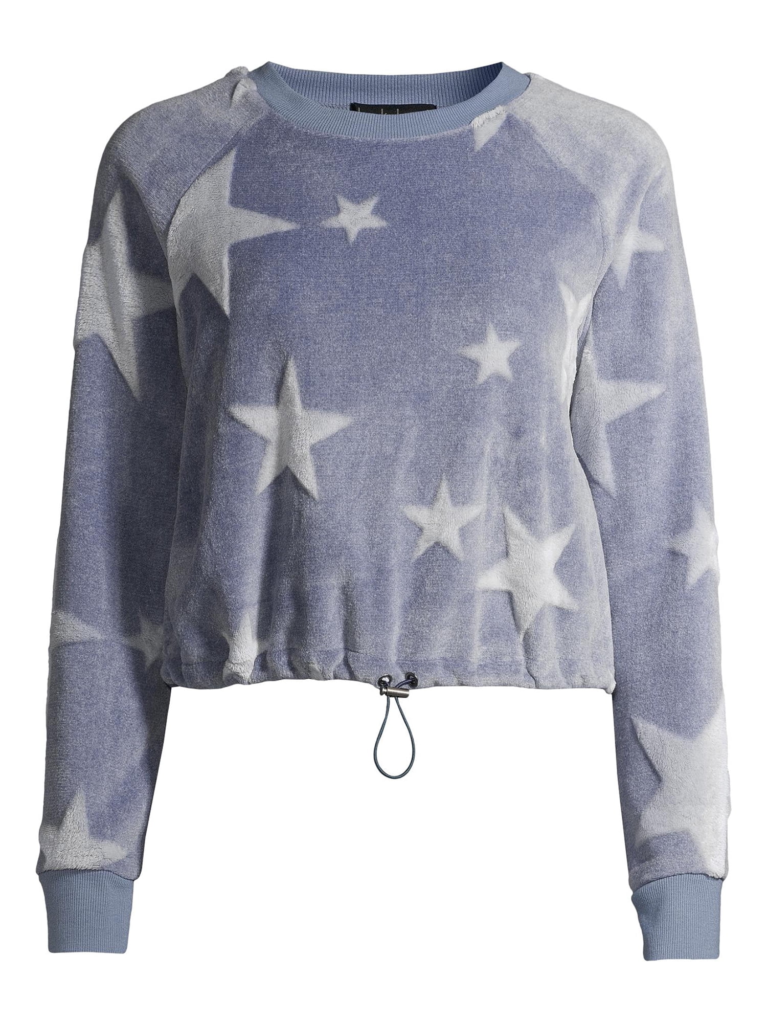 Derek Heart Juniors' Cinched Waist Sweatshirt