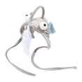 thumbnail image 1 of Cat Teaser Toy Head Mounted Interactive Stick for Cats – Feather Teaser Headgear for Pet Play and Exercise, 1 of 6