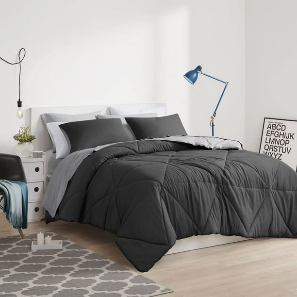 Comfort Spaces Vince Microfiber Bed in a Bag 6Piece Teal/Gray