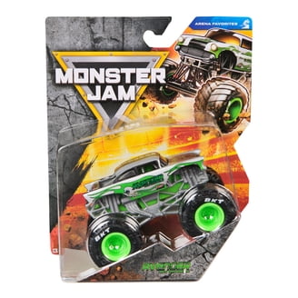Monster Jam Massive Garage Playset with Truck Race Tracks, Jump