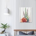 thumbnail image 3 of PIKWEEK Succulent Plants Wall Art Canvas,Rustic Succulent Plants Pictures Wall Art Canvas Prints Painting Ready to Hang for Cactus Lover Office Home Living Room Bathroom Bedroom Wall Decor Picture 3, 3 of 4