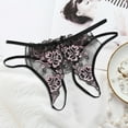 thumbnail image 2 of B91xZ String Underwear for Women Plus Size Breathable Micro-Mesh Underwear,One Size Pink, 2 of 3