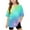 Multicolor, variant on Girls Oversized Tie Dye Graphic Tees Summer Half Sleeve T Shirts Loose Long Tunic Tops to Wear with Leggings Multicolor, 10 Years