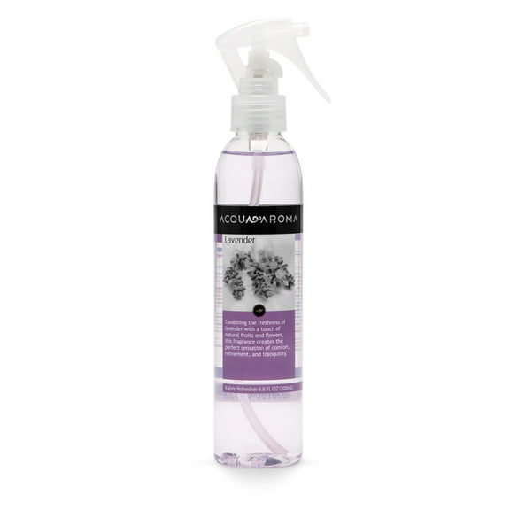 Acqua Aroma Lavender Fabric Refresher 6.8 fl oz (200ml) Fresh Linen Spray