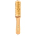 thumbnail image 1 of GranNaturals Cepillo de pelo con cerdas de jabalí, cepillo alisador de cerdas blancas suaves para alisar el cabello y crear un estilo elegante, mango de madera natural para mujeres y hombres, 1 of 5
