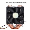 thumbnail image 3 of Ventilador De Refrigeración De Doble Torre Silencioso 4 Pines 6 Heatpipe CPU Cooler Air, 3 of 7
