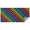 Colorful Rainbow Checkered, variant on Blue and White Checkered Pattern Rectangle Tablecloth 60"x84",Waterproof Polyester Rectangle Table Cloth, Wipeable Spillproof Polyester Tablecloth for Dining, Camping, Indoor and Outdoor