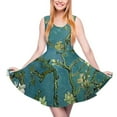 thumbnail image 3 of 2024 Floral Print Art Dress Almond Blossoms Street Dresses Female Club Skate Dress Hot High Waist Pattern Clothing Plus Size, 3 of 7