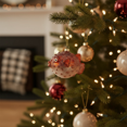 thumbnail image 4 of Puffer Fish Ornament – Blown Glass Christmas Tree Coastal Holiday Decoration, 4 of 5