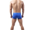 thumbnail image 5 of XMMSWDLA Mens Sexy Bulge Enhancing Pouch Underwear Boxer Briefs Pack Short Leg Ball Pouch, 5 of 6