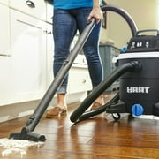 HART VOC1012PF 3703 10 Gallon 6 Peak HP Poly Wet/Dry Vacuum with Locking Accessories