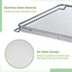 thumbnail image 5 of Cesta para horno freidora de aire, cesta de freidora de aire de repuesto de acero inoxidable compatible con Ninja Foodi DT251/DT201, cesta de malla para freír aire para calentar y cocinar uniformement, 5 of 6