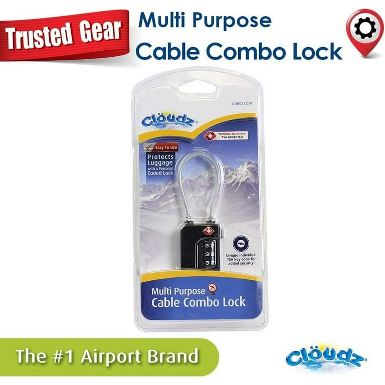 Cloudz luggage lock sales