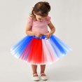 thumbnail image 2 of YunPes Independence Day Girls American Flag Tutu Pleated Tulle Pleated Skirt Winter Vest for Baby Girl, 2 of 5