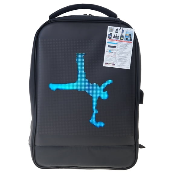 LED Backpacks Programmable Display Waterproof Large Capacity Laptop Daypacks