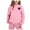 Pink, variant on Girls Boys Sweatsuit Set,2PC Long Sleeve Khaki Hooded Sweatsuits Pullover Jogging Pants Fall Clothes Boys Girls Active Tracksuit Set 6-7 Years