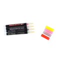 thumbnail image 1 of 12Pcs Highlighter Assorted Colors Round Fiber Nib Quick Drying Press to Use Note Taking Pen for School Office Art, 1 of 3