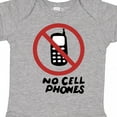 thumbnail image 4 of Inktastic No Phones Boys or Girls Baby Bodysuit, 4 of 5