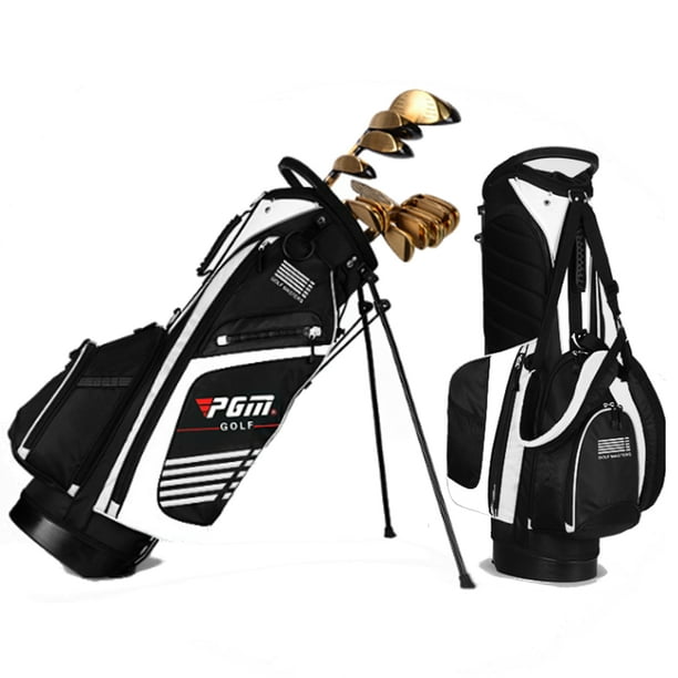 14 Way Divider Golf Stand Cart Bag , Golf Club Storage Bag with Dual