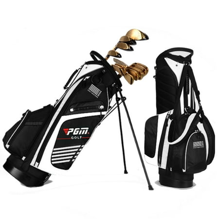 Golf Stand Cart Bag Club with 14 Way Divider Carry Organizer Pockets (Best Golf Score App)