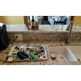 thumbnail image 2 of Caroline's Treasures Eggplant and New Orleans Beers Dish Drying Mat, 2 of 2