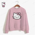thumbnail image 3 of Sudadera HELLO KITTY para mujer, tallas S a 3XL, sudadera holgada coreana fina y elegante para mujer, sudaderas con capucha de dibujos animados rosas Kawaii Y2K, 3 of 5