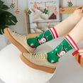 thumbnail image 3 of Penkiiy Middle Socks for Men Women Mens Unisex Christmas Gifts Casual Winter Warm Cotton Socks Knit Soft Long Socks F Socks, 3 of 5