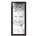 thumbnail image 2 of ArtToFrames 10" x 25" Raw Edge Black Picture Frame, 10x25 inch Black MDF Poster Frame (WOM-4460),  Pack, 2 of 8
