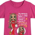 thumbnail image 3 of LOL OMG! Fashion Dolls - Extra w/ a Side of Swag - Toddler & Youth Girls Short Sleeve Graphic T-Shirt, 3 of 5