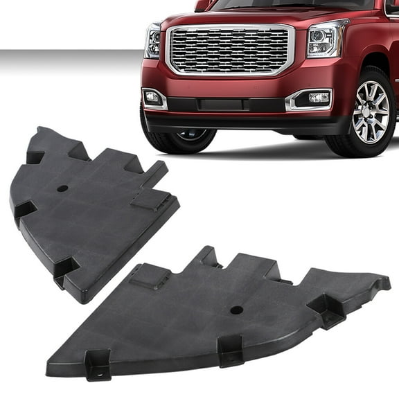 CCPAO Front Bumper Trim Filler Panel Left Right Fit For 2015-2020 GMC Yukon/Yukon XL