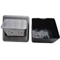 thumbnail image 4 of Caja de piso emergente para encimera con receptáculo dúplex de 15 A - Acabado en acero inoxidable cepillado, 4 of 5