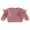 Dark Pink, variant on Toddler Baby Girls Spring Knit Sweater 3 6 9 12 18 24 Months 2T 3T Long Sleeve O Neck Solid Color Pullover Knitwear