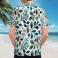 thumbnail image 6 of High Quality Hawaiian Shirts for Men Short Sleeve Aloha Beach Shirt Floral Summer Casual Button Down Shirts Blouses EZU7DA, 6 of 7